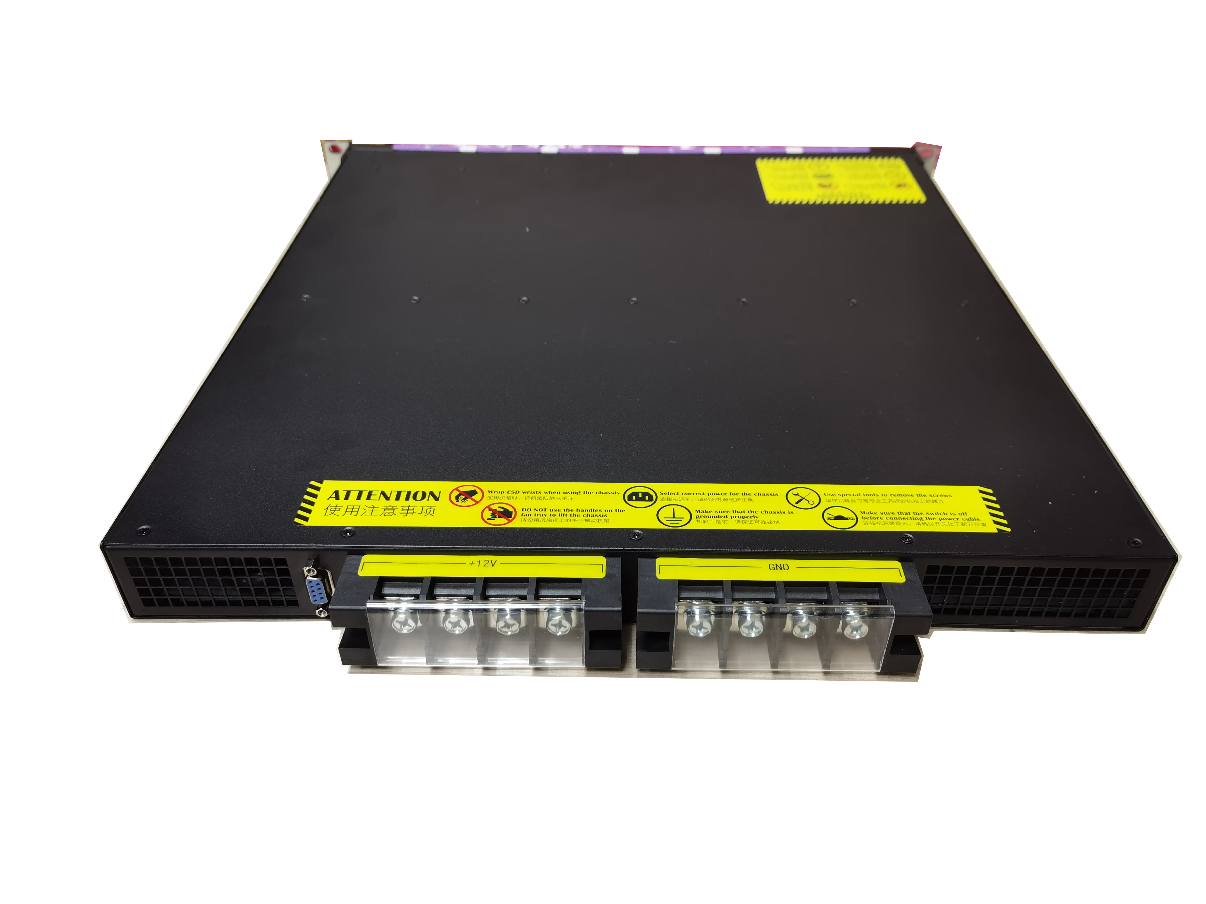 电源机框 19寸1U 12V六组650W电源框 IIC通信接口(图9)