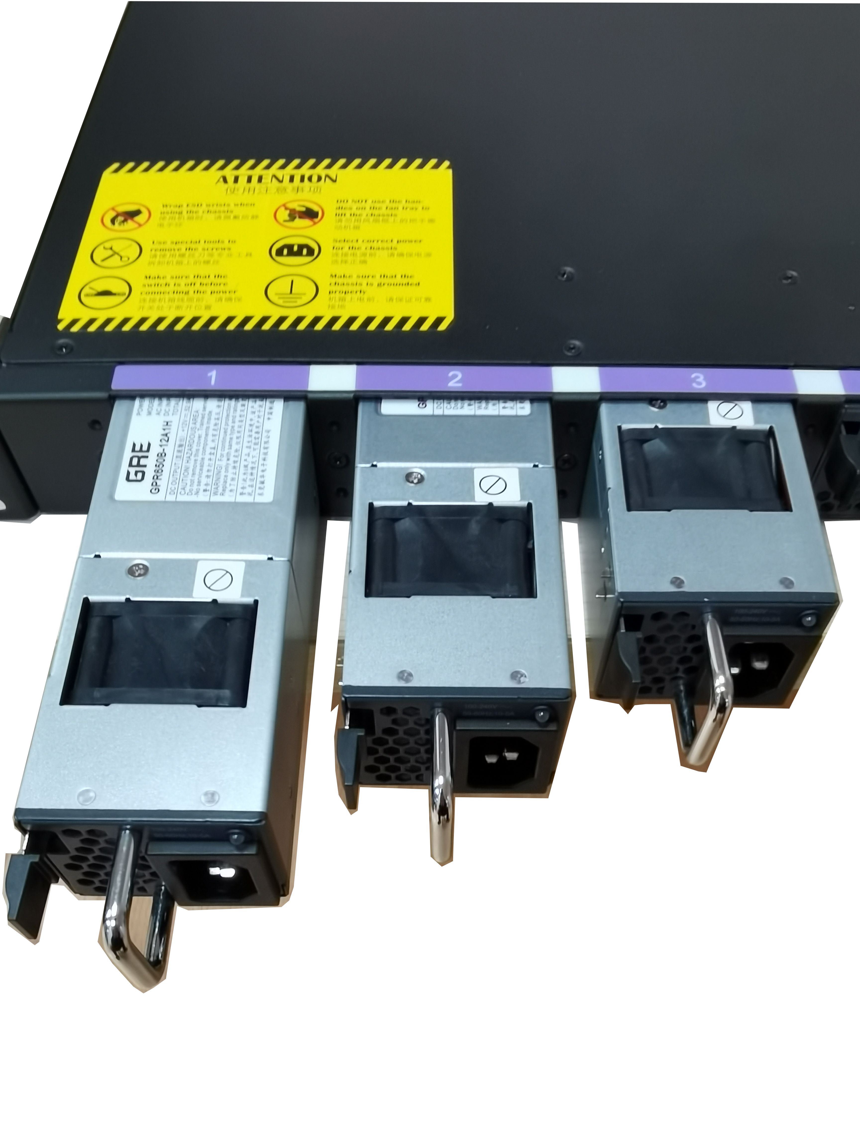 电源机框 19寸1U 12V六组650W电源框 IIC通信接口(图8)